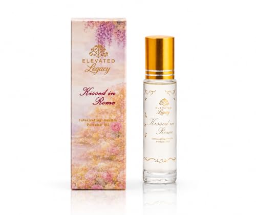 Kissed in Rome Vanilla Perfume Oil Rollerball for Women, 10ml | - Product Imagery