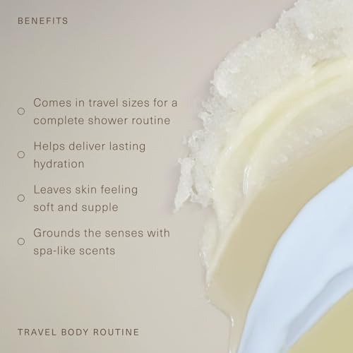 Travel Body Routine, 5-Piece Body Care Set, Travel Sizes - Product Imagery