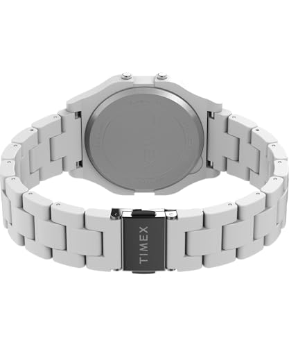 Timex T80 34mm Watch with Stainless Steel Bracelet - Product Imagery
