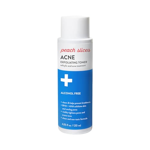 Peach Slices - Acne Exfoliating Toner (4.05 oz) - 2% Salicylic... - Product Imagery