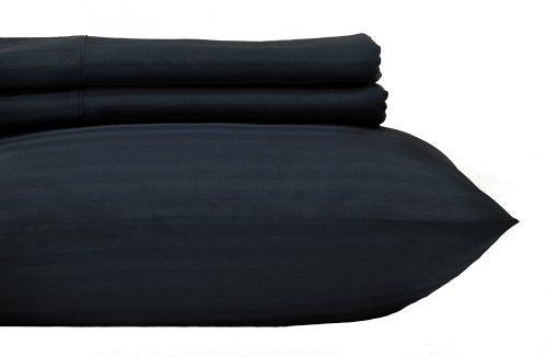 Royal Hotel Stripe Navy 580-Thread-Count 2pc / Pair - Product Imagery