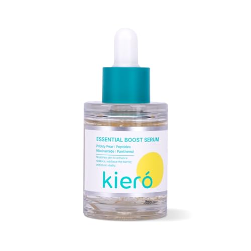 Kiero Essential Boost Serum - Fast Absorbing, Hydrating Face - Product Imagery