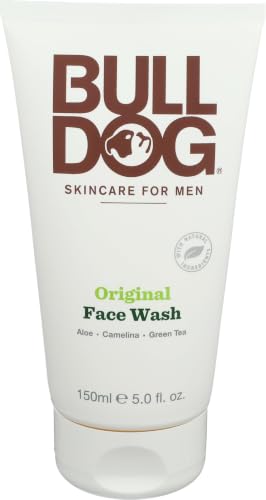 BULLDOG Mens Skincare and Grooming, Original Face Wash, 5 Flui... - Product Imagery