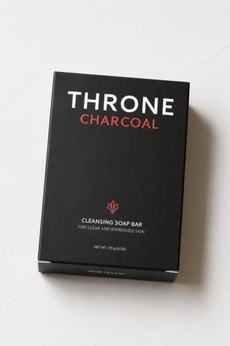 GHK-Cu Charcoal Cleansing Bar | Hyaluronic & Ascorbic Acid - Product Imagery