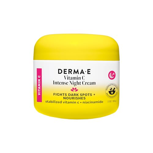 DERMA E Vitamin C Intense Night Cream 2 Oz Brightening - Derma E Official Imagery - 1