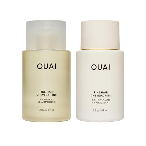 OUAI Fine Hair Shampoo Conditioner Set - OUAI Official Imagery - 1