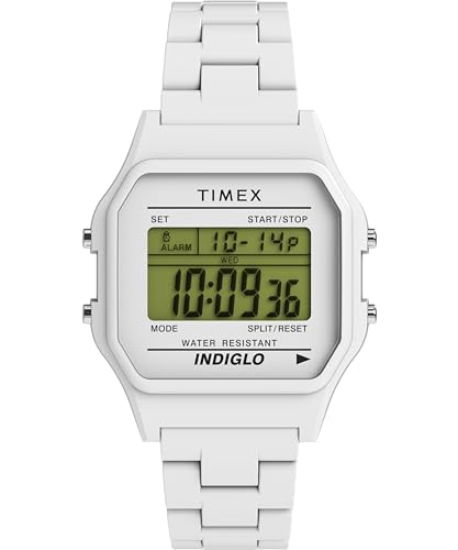 Timex T80 34mm Watch with Stainless Steel Bracelet - Product Imagery