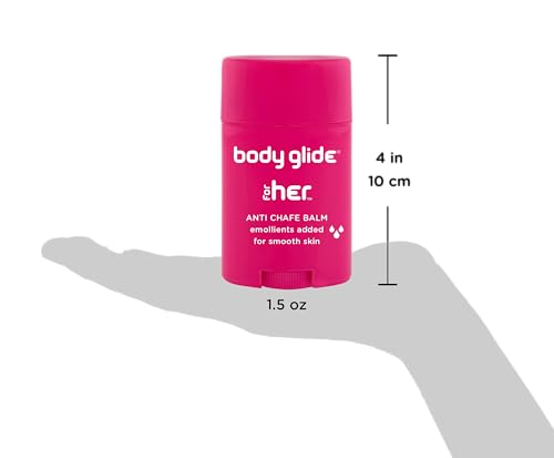Body Glide For Her Anti Chafe Balm | Chafing stick with added - Product Imagery