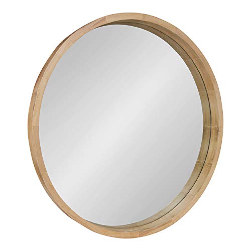 Kate and Laurel Hutton Round Decorative Large Modern Wood Frame - Product Imagery