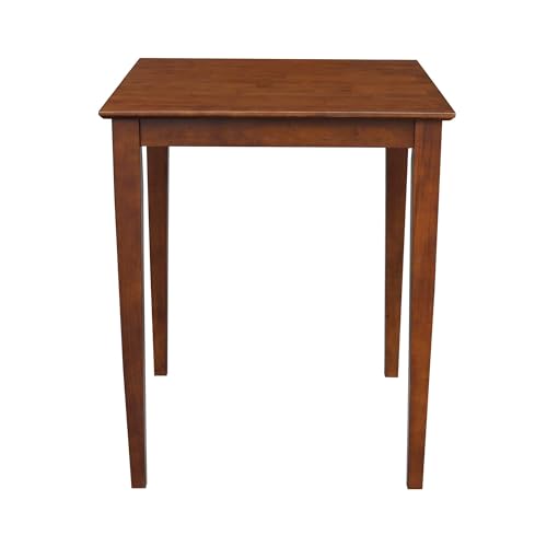 International Concepts Shaker Leg Table, Espresso - Product Imagery