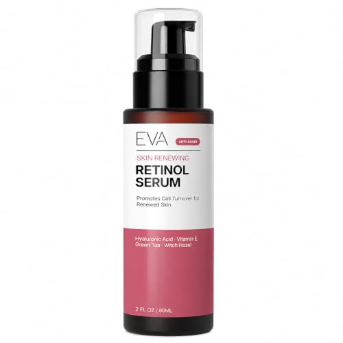 Eva Naturals Retinol Serum for Face, Night Serum with Hyaluronic Acid - Eva Naturals Official Product View 1