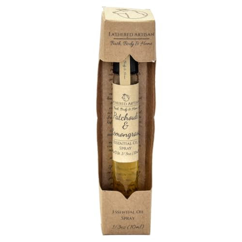 Patchouli & Lemongrass - Natural Essential Oil Perfume by - Product Imagery