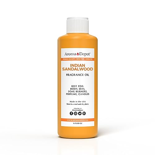 Aroma Depot Indian Sandalwood Perfume/Body Oil (7 Sizes) Our - Product Imagery