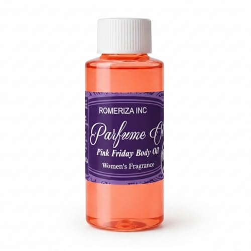 2 Fl Oz Pink Friday By ROMERIZA Body Oil For Women, Scented - Product Imagery
