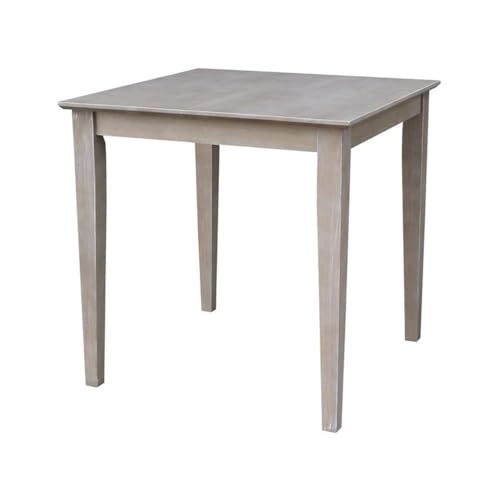 International Concepts Solid Wood Top Table - Dining Height, - Product Imagery