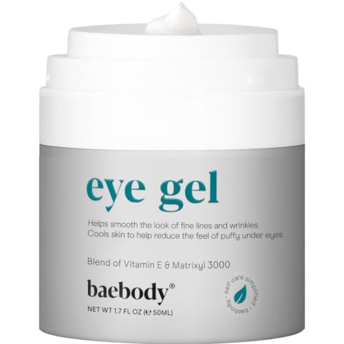 Baebody Cooling Under Eye Gel for Dark Circles and Puffiness - Baebody Official Imagery - 1