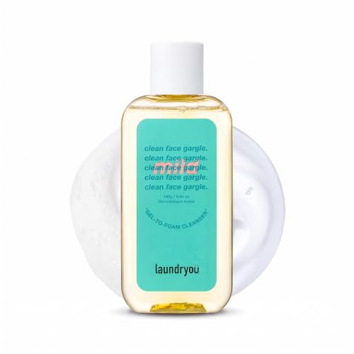 Mild Gel to Foam Facial Cleanser - LAUNDRYOU Official Imagery - 1