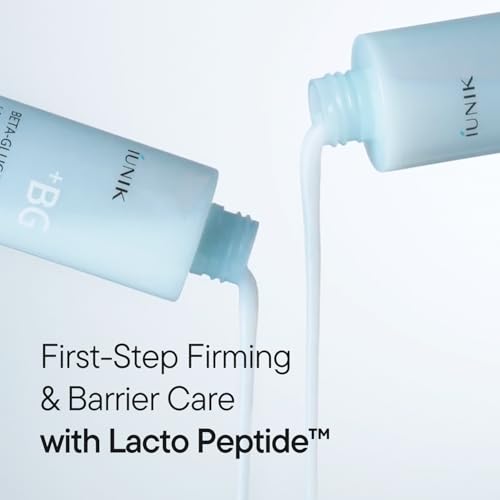 IUNIK Beta-Glucan Barrier Milky Toner Essence - Deep Hydration - Product Imagery