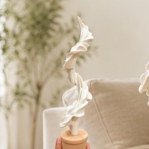Spiral Ice Cream Fidget Toy, 3D Printed Twist Motion Sensory - Product Imagery