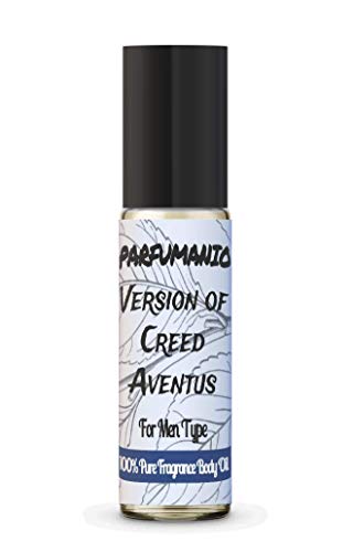 Impression for Men Type Premium Body Oil (Aventus (1.7oz EDP - Product Imagery