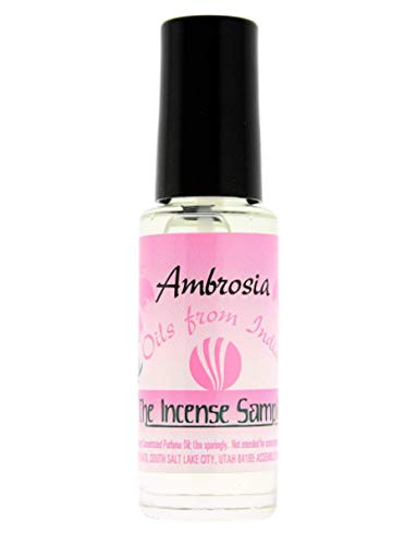 Ambrosia Oil - Oils from India - 9.5 ml - Each bottle has an - Product Imagery