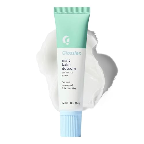 Glossier Balm Dotcom Lip Balm & Universal Salve, Mint, Untinted - Glossier Official Product View 1