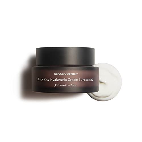 HARUHARU Black Rice 10 Hyaluronic Cream, 1.6 fl.oz, Unscented, - Product Imagery