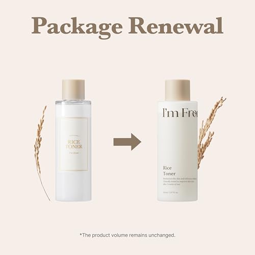 I'm From Rice Toner, Korea Glow Milky Rice Toner, niacinamide, - Product Imagery