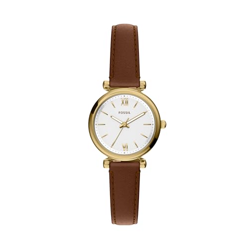 Fossil Women's Watch and Bracelet Set, Carlie Three-Hand - Product Imagery