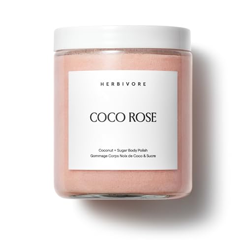 Elefair Tech HERBIVORE Coco Rose Body Scrub - Exfoliating & Coconut & Shea & - Elefair Tech Official Product View 1