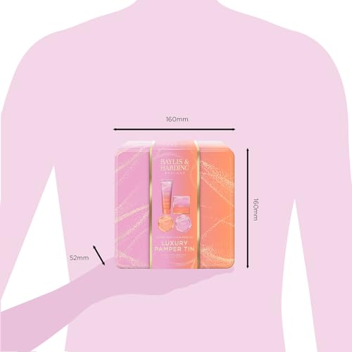Baylis & Harding Luxury Pamper Tin, Gift Set For Women - Product Imagery