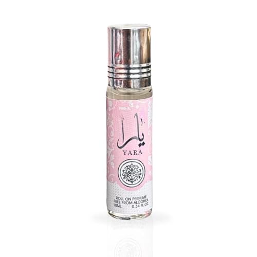 Lattafa Yara Roll-On Perfume Oil - 0.34 Fl Oz (Pack of 12) - Product Imagery