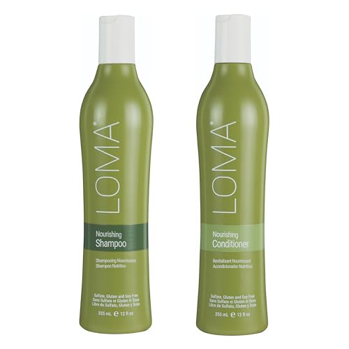 Loma Hair Care Nourishing Shampoo Conditioner Duo - Premium Selection Official Imagery - 1