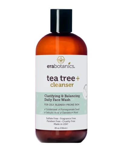 Era Organics Tea Tree Oil Face Wash - Era Organics Official Imagery - 1