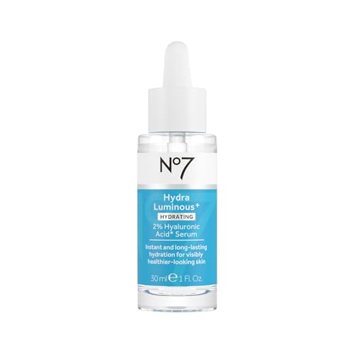No7 HydraLuminous+ 2% Hyaluronic Acid Serum, 1 Fl Oz - No7 Official Product View 1