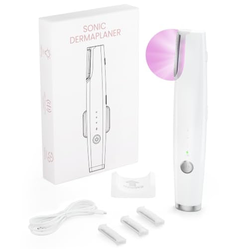 Sonic Dermaplane Razor for Women Face Smooth Exfoliation - Aiopo Official Imagery - 1