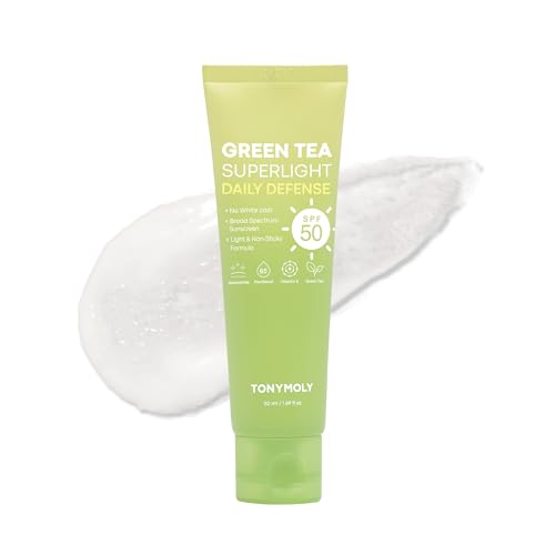 TONYMOLY Green Tea Face Sunscreen SPF 50 PA No White Cast 1 - TONYMOLY Official Imagery - 1