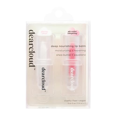 dearcloud Deep Nourishing Lip Balm Set 2pc Shea Butter - dearcloud Official Imagery - 1