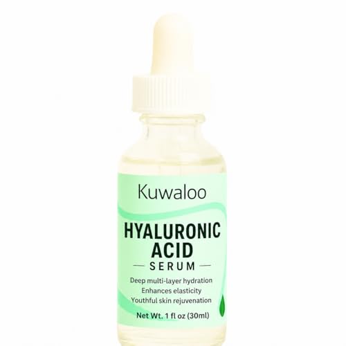 Hydrating Hyaluronic Acid Serum, Deep Hydrating Facial Serum, - Product Imagery