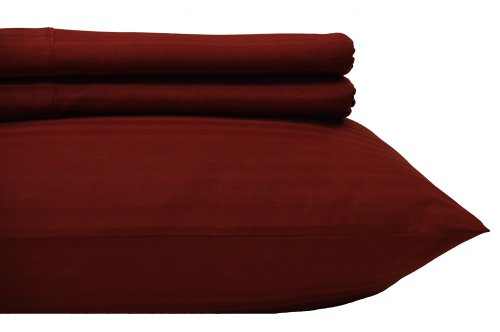Royal Hotel Twin XL Sheets Set, 600 Thread Count Cotton Sateen, - Product Imagery