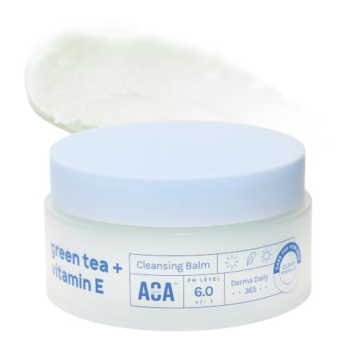 AOA STUDIO Green Tea & Vitamin E Cleansing Balm, Waterproof Ma... - Product Imagery