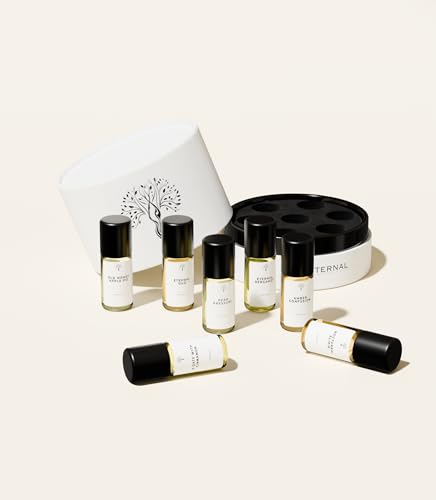 Eternal perfume oils Travel Size Mini Mist Gift Set 7 Piece - Product Imagery