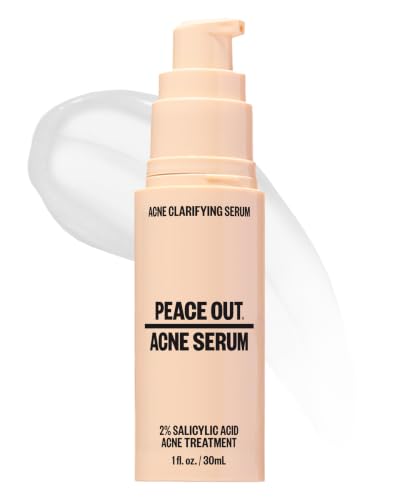 PEACE OUT Acne Face Serum with 2% Salicylic Acid - PEACE OUT Official Product View 1
