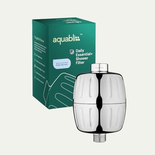 Aquabliss SF500 Daily Essential+ Shower Filter - Chrome - Product Imagery