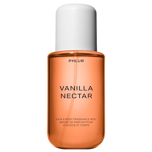 PHLUR Vanilla Nectar Body Mist 8 Fl Oz - PHLUR Official Imagery - 1