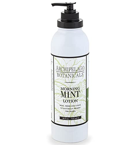 Archipelago Botanicals Morning Mint Lotion 18 oz - Archipelago Botanicals Official Imagery - 1