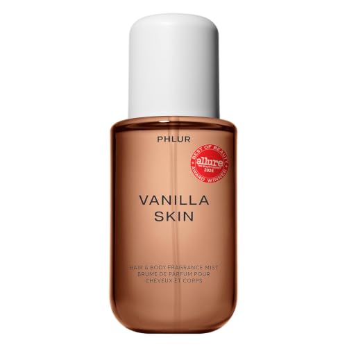 PHLUR Vanilla Skin Body Mist, 8 Fl Oz - Hair and Body Perfume - Product Imagery