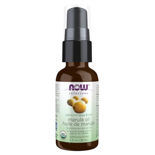 NOW Foods Solutions, Organic Marula Oil, Skin Hydrating and Nourishing, 100% - NOW Foods Official Product View 1
