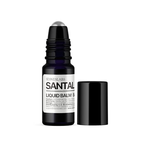 sesneslabs Santal Grass Roll-On Perfume Oil, Sandalwood, - Product Imagery