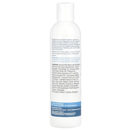 Beauty without Cruelty Aromatherapy Balancing Facial Toner, - Product Imagery